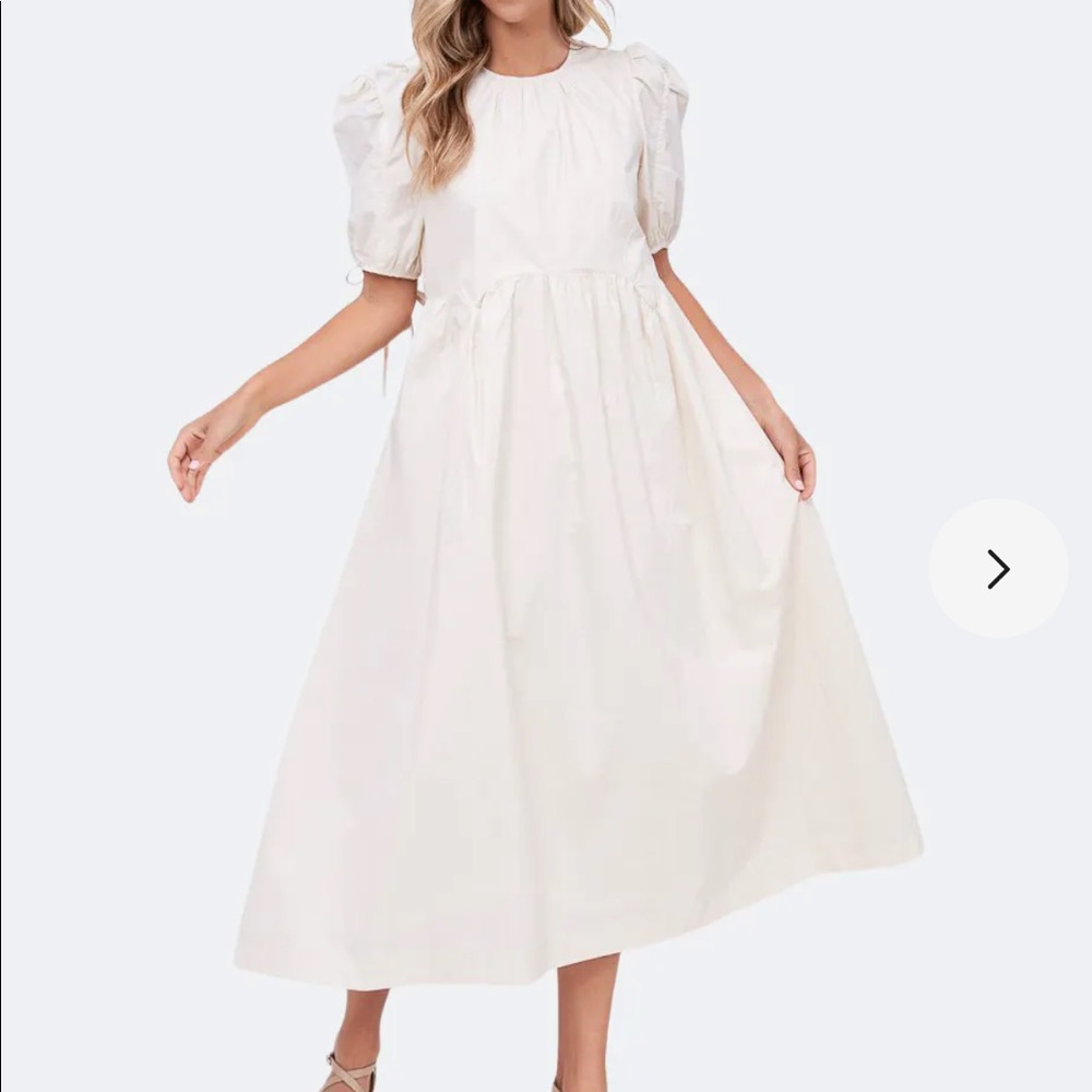 En Saison puff sleeve dress